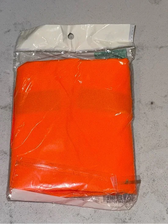 NWT-Blaze Orange Hunter Safety Vest - High Visibility-Hunting - Picture 2 of 2